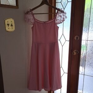 Charming Pink Kids Dress